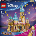 LEGO Disney Princess 43297 Zamek Roszpunki - 676 el., wieża 37 cm