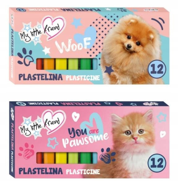 Zestaw upominkowy: kredki, farby i zeszyty. My Little Friends | St. Majewski