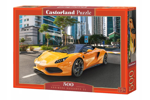 Puzzle 500 Układanka Safari Afryka ZWIERZĘTA Zebra Selfie 9+ Castorland