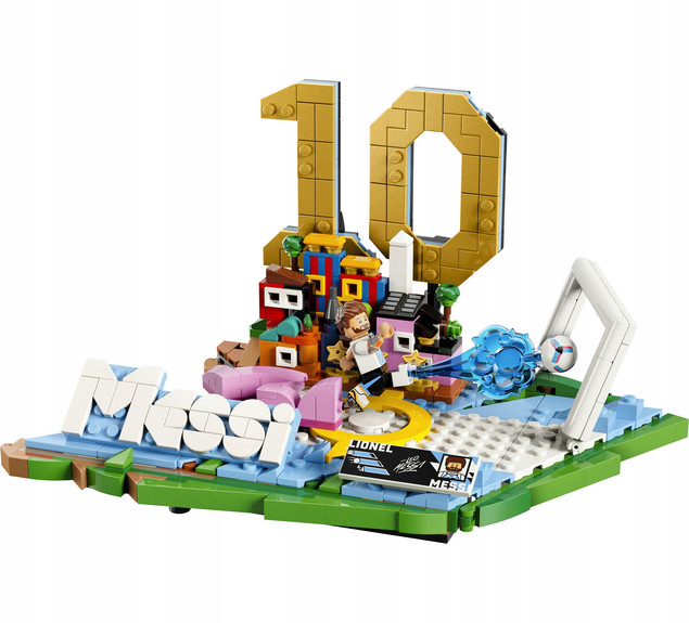 LEGO Editions 43011 Lionel Messi – Football Highlights, 500 elementów