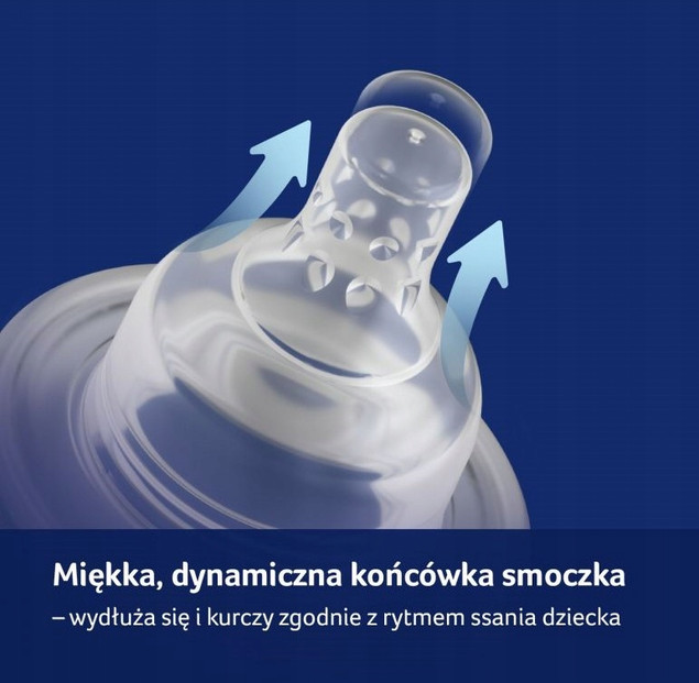 Butelka Lovi Dynamiczny Smoczek Antykolkowa 150 ml 0m+