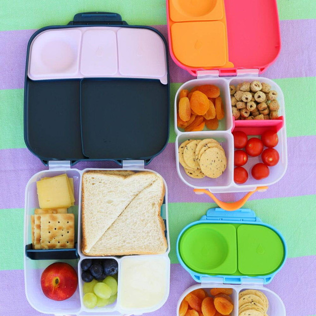 b.box Mini lunchbox, Blue Slate