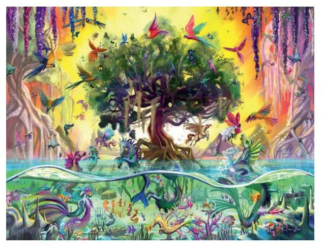 Puzzle Ravensburger 1500 elementów Morskie Jednorożce