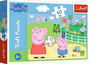 Puzzle 60 Zabawy w gronie przyjaciół Świnka Peppa Trefl 17356 