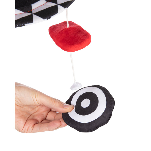 Canpol Kontrastowa Karuzela Pluszowa Z Pozytywką Do Łóżeczka 68/084