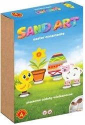 Piaskowe Malowanki – ozdoby wielkanocne - Kurczaczek_1