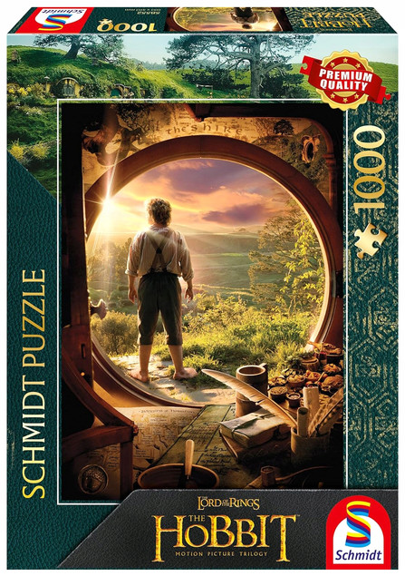 Schmidt Spiele Puzzle 1000 el. Hobbit: Niezwykła Podróż Premium Quality