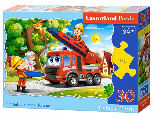 Puzzle Straż Pożarna 30 el. Castorland