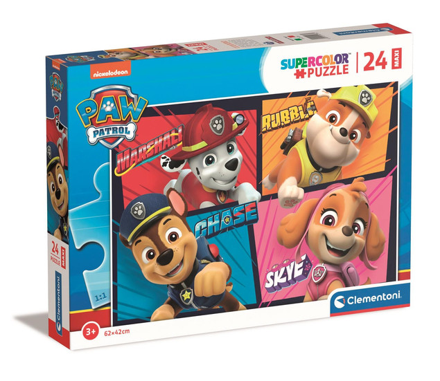 PUZZLE 24 MAXI SUPER COLOR PSI PATROL CHASE