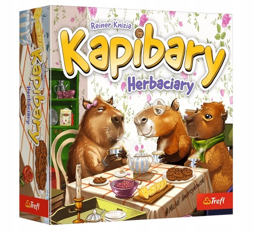Kapibary Herbaciary – gra karciana 77 kart, Trefl