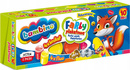 Farby Plakatowe Szkolne 10 Kolorów 4x Brokatowe 4x Fluo Bambino