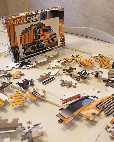 Puzzle Tactic Big Truck Ciężarówka 56 elementów