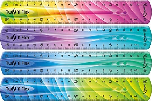 Linijka Twist'n Flex Decor niełamliwa 15cm MAPED