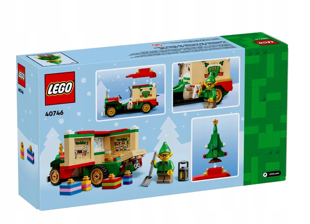 Klocki LEGO 40746 Ciężarówka Świętego Mikołaja Zestaw Świąteczny