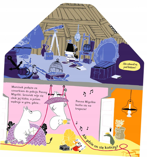 Muminki. W domu Muminków. Opowieść z otwieranymi okienkami Tove Jansson