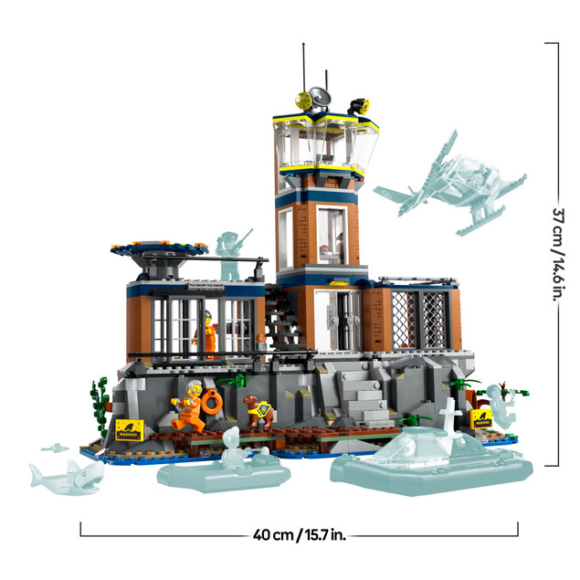 Lego CITY 60419 Policja z Więziennej Wyspy