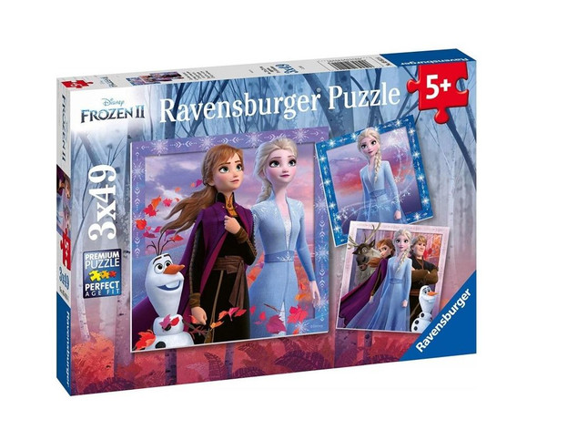 Puzzle Ravensburger 147 elementów Frozen 2 the Journey Starts