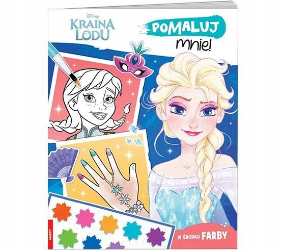 Disney Kraina Lodu Pomaluj mnie! MAK-9102 Praca zbiorowa