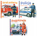 STRAŻ POŻARNA + POLICJA + POGOTOWIE W. Drabik Bajki i Wierszyki 1+ Skrzat