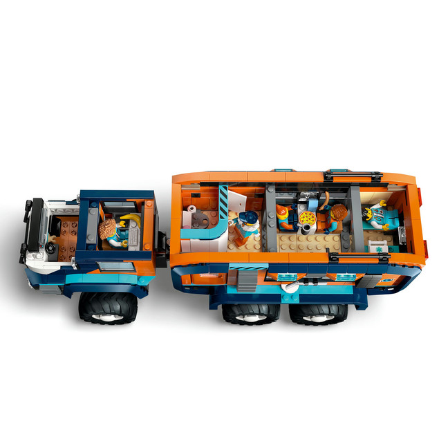 Klocki LEGO City 60471 Ciężarówka z laboratorium arktycznej odkrywczyni