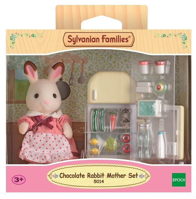 SYLVANIAN FAMILIES ZESTAW LODÓWKA + FIGURKA 5014