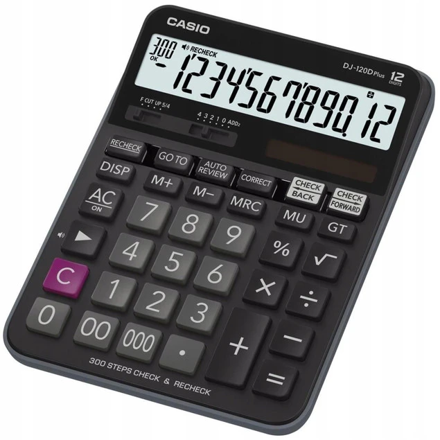 Kalkulator Casio DJ-120DPLUS