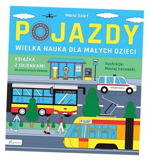 Pojazdy. Wielka nauka dla małych dzieci. Wnętrze książki