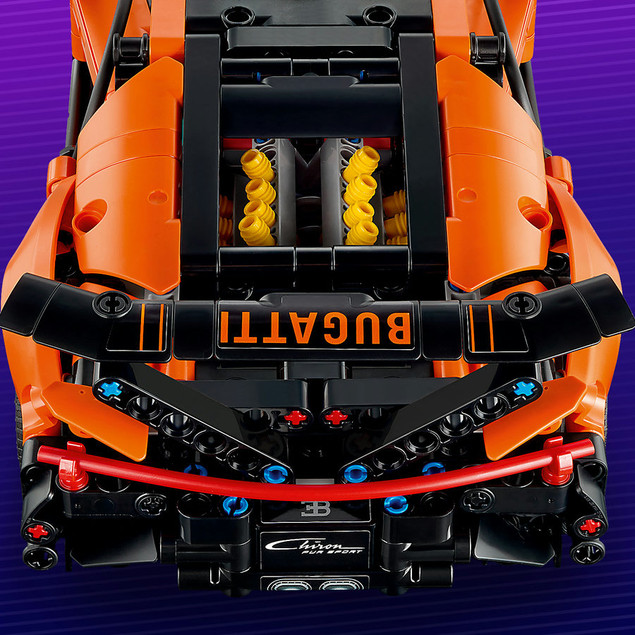 LEGO Technic 42222 Bugatti Chiron Pur Sport – Hipersamochód do Zbudowania