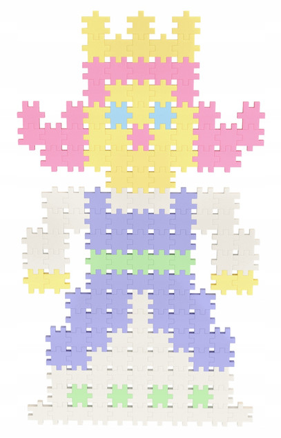 Klocki MELI Minis Pastel Edu 6000 el. | Kreatywny Zestaw Edukacyjny