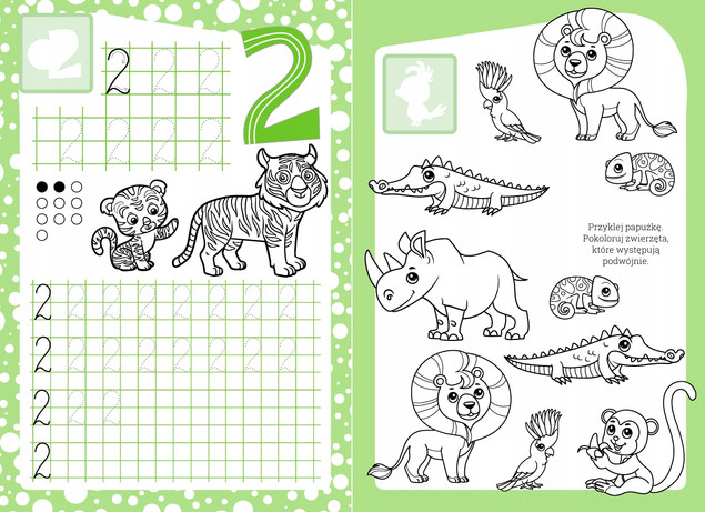 Kaligrafia i ja. Cyferki