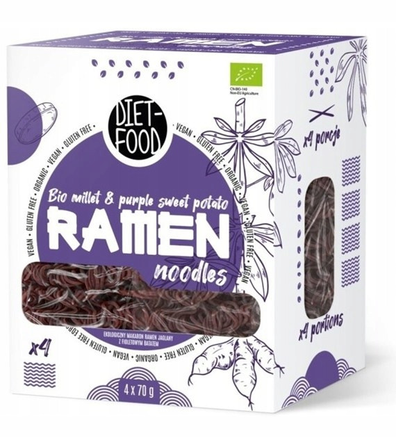 Makaron Płaty Diet Food 280 g - Zdrowa Alternatywa Niskokaloryczna