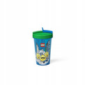 Kubek LEGO ze Słomką 500 ml - Szczelny Bidon Dziecięcy