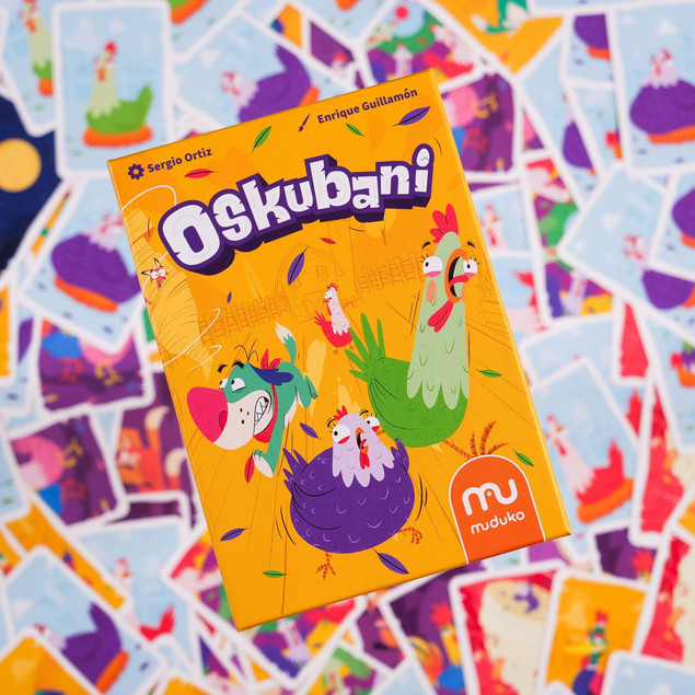 OSKUBANI Humorystyczna Gra Karciana Rywalizacja Taktyka 8+ Muduko