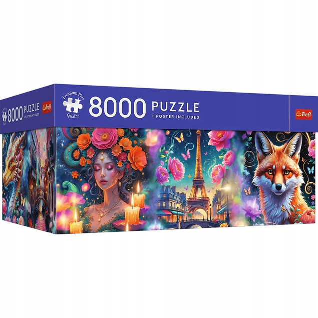 Puzzle Trefl 8000 el. Colorful World Premium Plus Quality
