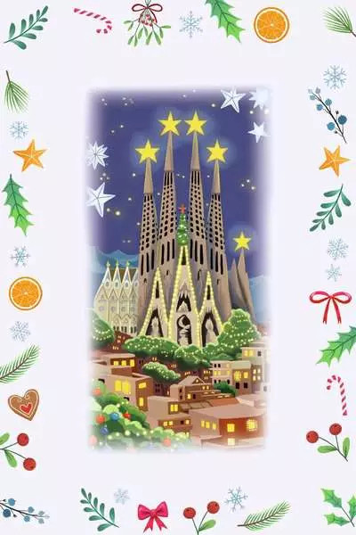 Kalendarz adwentowy puzzlowy 24x54el Ravensburger