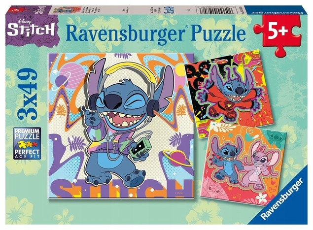 Ravensburger Puzzle STITCH 3x49