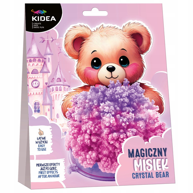 Magiczny Krystaliczny MIŚ Zestaw Kreatywny Eksperyment Kidea