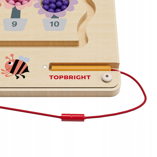 Labirynt Magnetyczny TOPBRIGHT Pracowita Pszczółka 3+ Układanka Edukacyjna