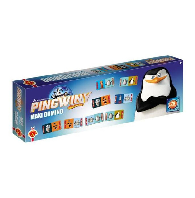 Alexander, Gra losowa, DOMINO MAXI - PINGWINY Z MADAGASKARU
