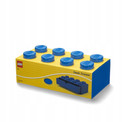 LEGO® Brick 8 Desk Drawer Niebieski – Pojemnik z Szufladą na Biurko