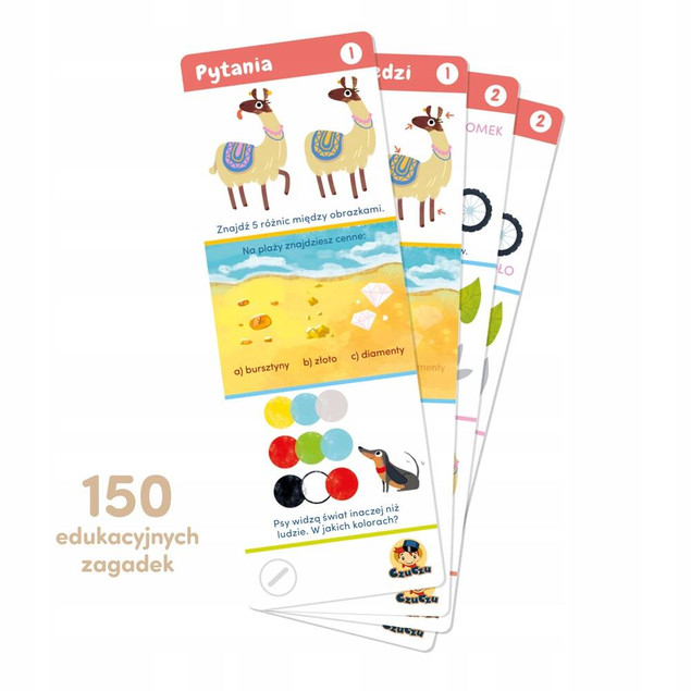 CzuCzu. Zagadki dla dzieci w wieku 6-7 lat