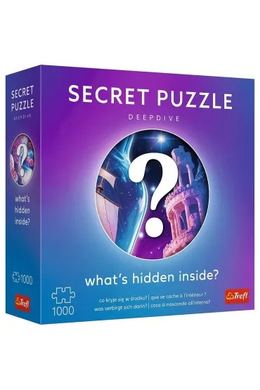 Trefl Secret Puzzle Deepdive 1000 elementów - Puzzle Niespodzianka