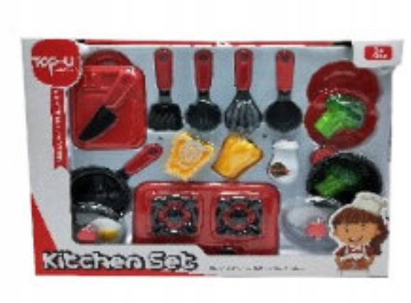 Zestaw Kuchenny dla Dzieci Askato ZB-123881 19 elementów 3+