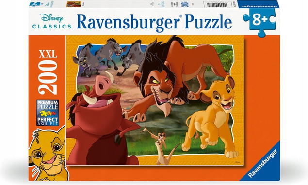 RAVENSBURGER PUZZLE LION KING 200P (PUZZLE)
