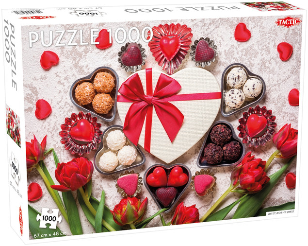 Puzzle Tactic 1000 el. Sweets for My Sweet | Słodkości Fińskie