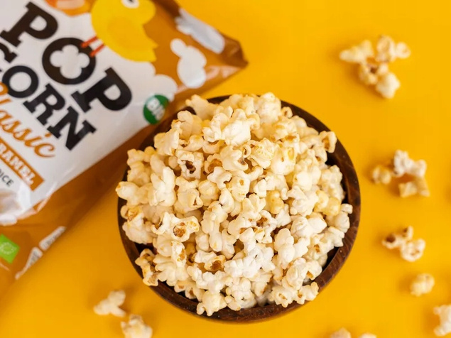 2x MIXIT Duży BIO Popcorn SŁONY KARMEL 75g