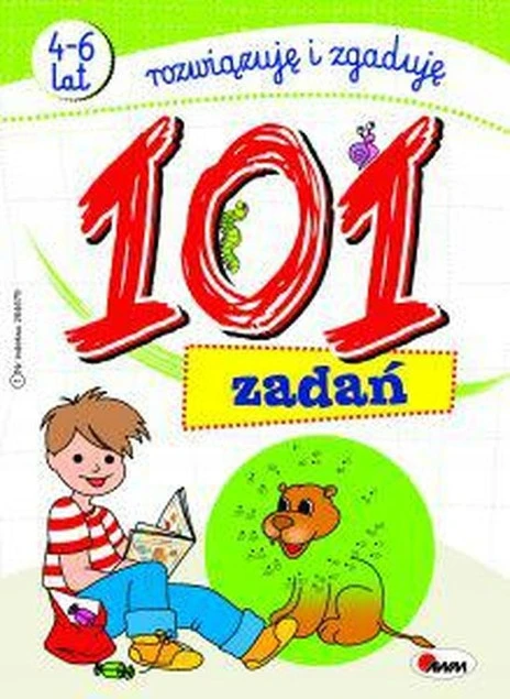101 zadań Praca zbiorowa - łamigłówki dla dzieci