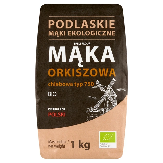 Mąka orkiszowa Bio Life w opakowaniu 1kg