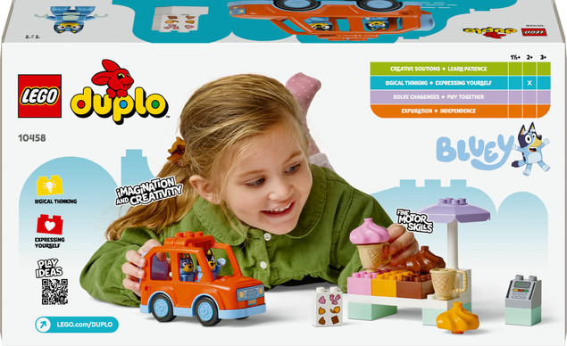 Klocki LEGO DUPLO Bluey i Wycieczka po lodach 10458 (22 el.)