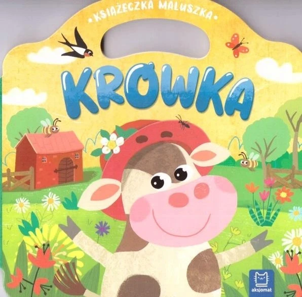 Książeczka Maluszka Krówka – kartonowa książka dla niemowląt OdiDodi.pl